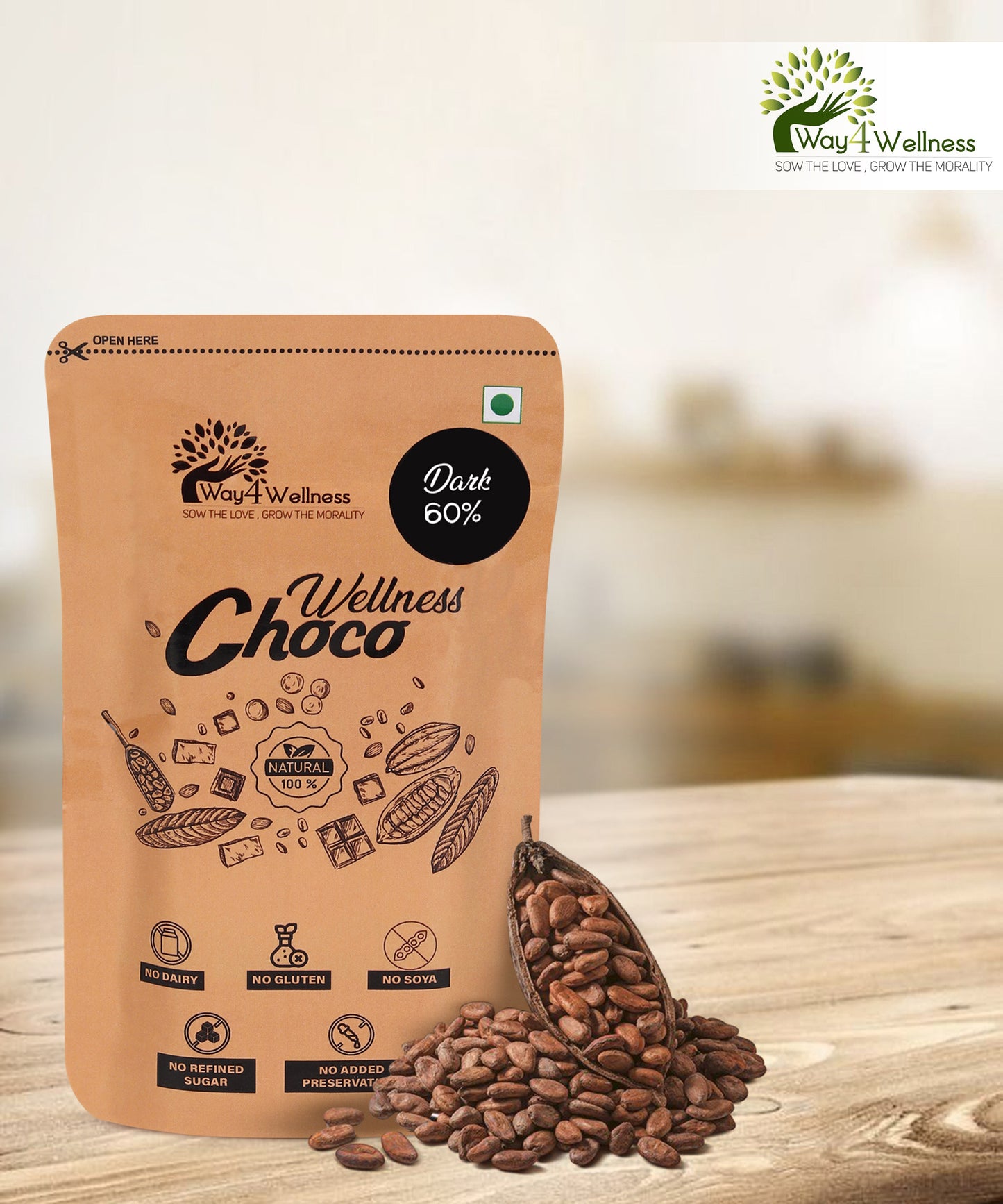 Ayurvedic chocolate| Premium chocolate| Vegan chocolate| Keto-friendly chocolate| Single-origin cocoa beans chocolate |Nutrient-dense chocolate|  Traditional chocolate| Healthy snack| Energy-boosting snack| Immunity-boosting snack| 3*40 gms