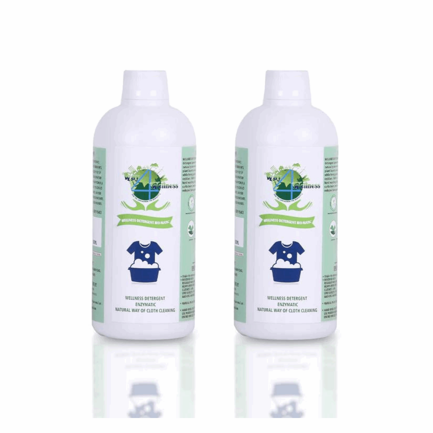Wellness Detergent Bio-matic (Pack of 2 -500ML each )