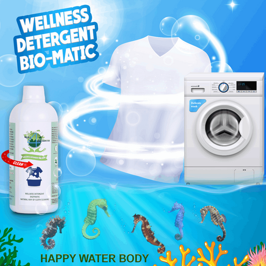 Wellness Detergent Bio-matic (Pack of 2 -500ML each )