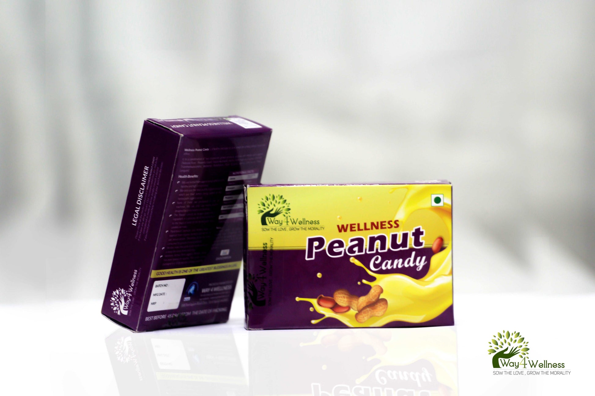 Wellness Herbal Palm Jaggery Peanut Candy