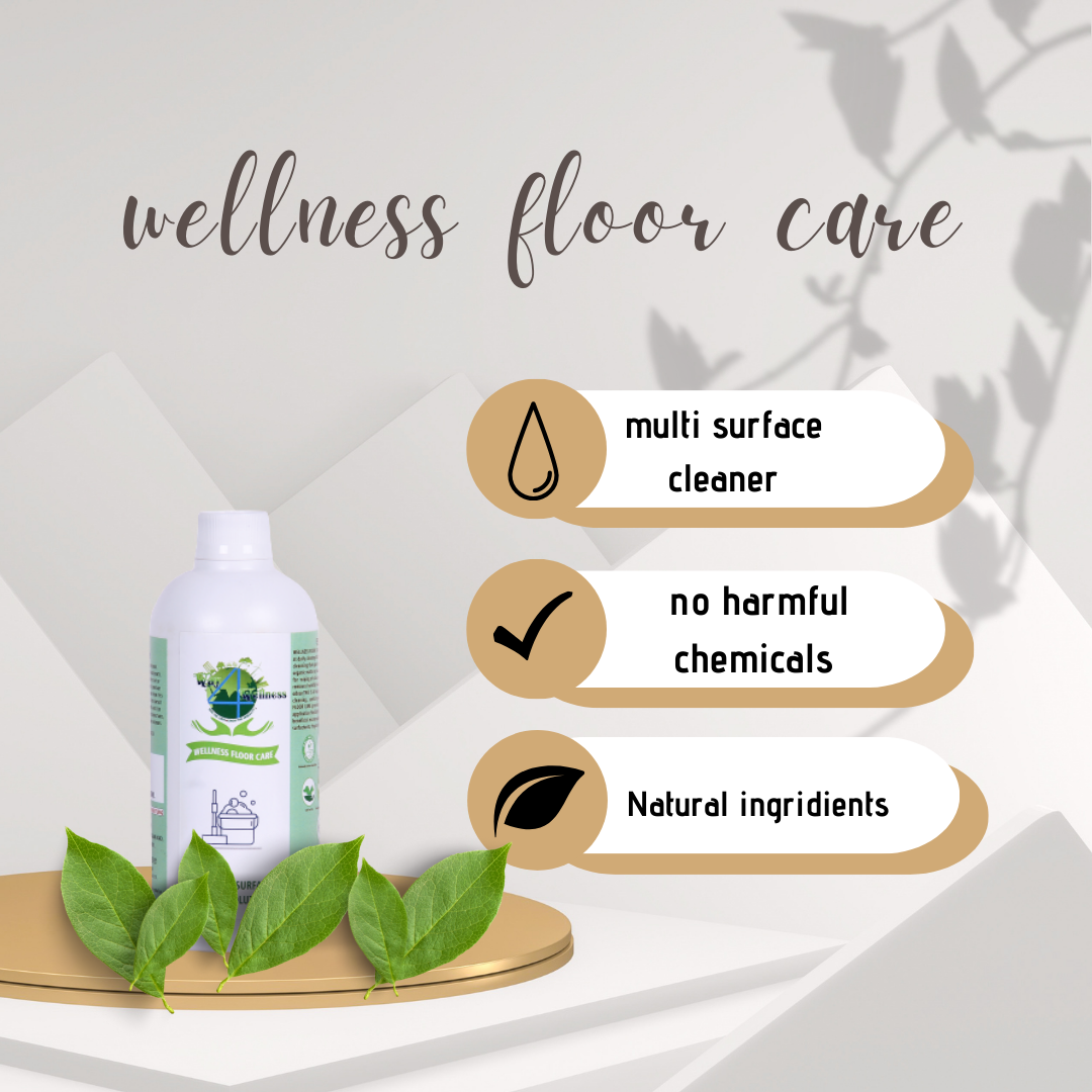 Wellness Kitchen,Laundry & Floor care Kit  (Combo 3pk kit -500ML each )