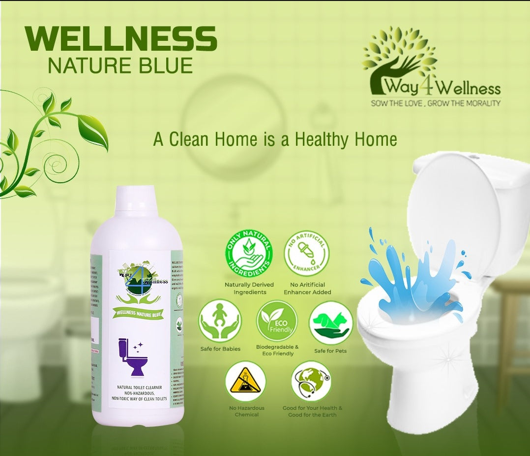 Wellness Kitchen,Laundry & Toilet care Kit (Combo 3pk kit -500ML each )